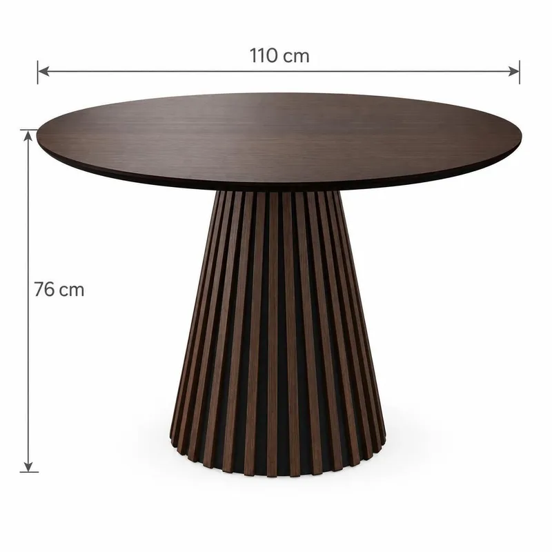 Peyra rundt spisebord 110 cm finer - Møbler - Bord - Spisebord & kjøkkenbord