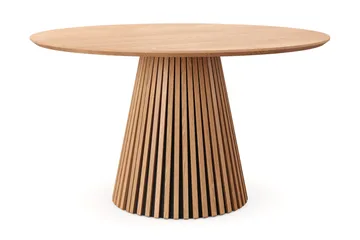 Peyra rundt spisebord 130 cm finér - Eik - Møbler - Bord - Spisebord & kjøkkenbord