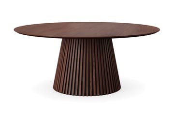 Peyra rundt spisebord 180 cm finér - Valnøtt - Møbler - Bord - Spisebord & kjøkkenbord
