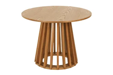 Peyra salongbord satsbord rundt 86/60 cm finér - Eik - Møbler - Bord - Sofabord & salongbord