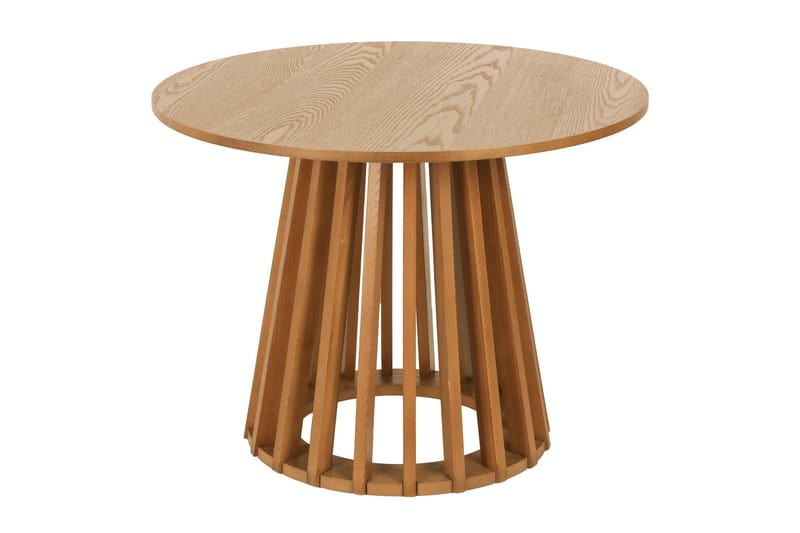 Peyra salongbord satsbord rundt 86/60 cm finér - Eik - Møbler - Bord - Sofabord & salongbord