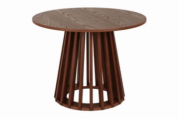Peyra salongbord satsbord rundt 86/60 cm finér - Valnøtt - Møbler - Bord - Sofabord & salongbord