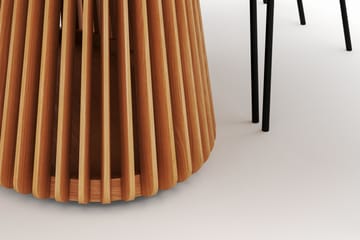 Peyra Spisebord 200 cm Oval med 6 Gemmiano Stoler - Natur - Møbler - Bord - Spisegruppe