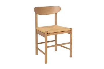 Peyra spisegruppe rund 180 cm eik med 8 Malte spisestoler - Møbler - Bord - Spisegruppe