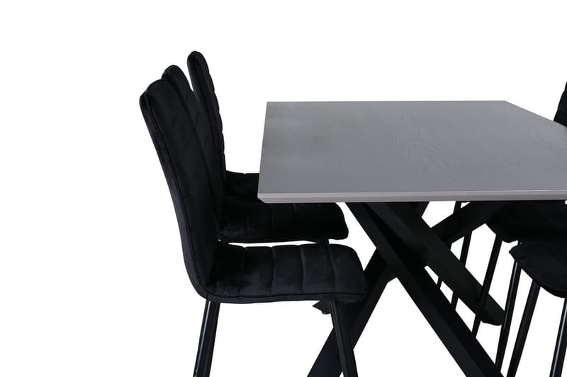 Piazza Spisebord 190 cm med 6 Windu Spisestoler - Møbler - Bord - Spisegruppe