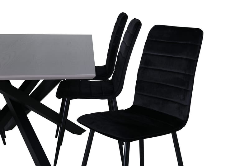 Piazza Spisebord 190 cm med 6 Windu Spisestoler - Møbler - Bord - Spisegruppe