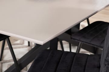 Piazza Spisebord 190 cm med 6 Windu Spisestoler - Møbler - Bord - Spisegruppe
