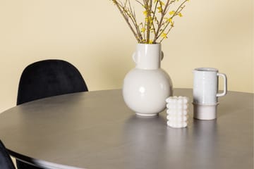Piazza Spisegruppe + 4 stoler - Grå - Møbler - Bord - Spisegruppe