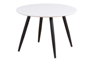 Plaza Lite Rundt Spisebord 60 cm - Hvit - Møbler - Bord - Spisebord & kjøkkenbord