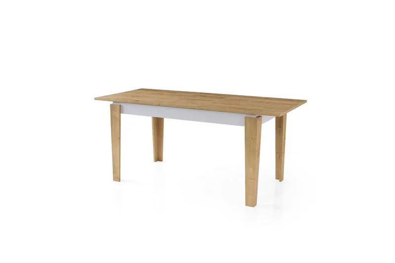 Pradera Spisebord 175 cm Rektangulær - Eik/Hvit - Møbler - Bord - Spisebord & kjøkkenbord