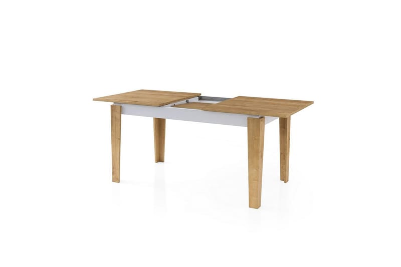 Pradera Spisebord 175 cm Rektangulær - Eik/Hvit - Møbler - Bord - Spisebord & kjøkkenbord