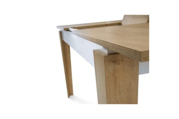 Pradera Spisebord 175 cm Rektangulær - Eik/Hvit - Møbler - Bord - Spisebord & kjøkkenbord