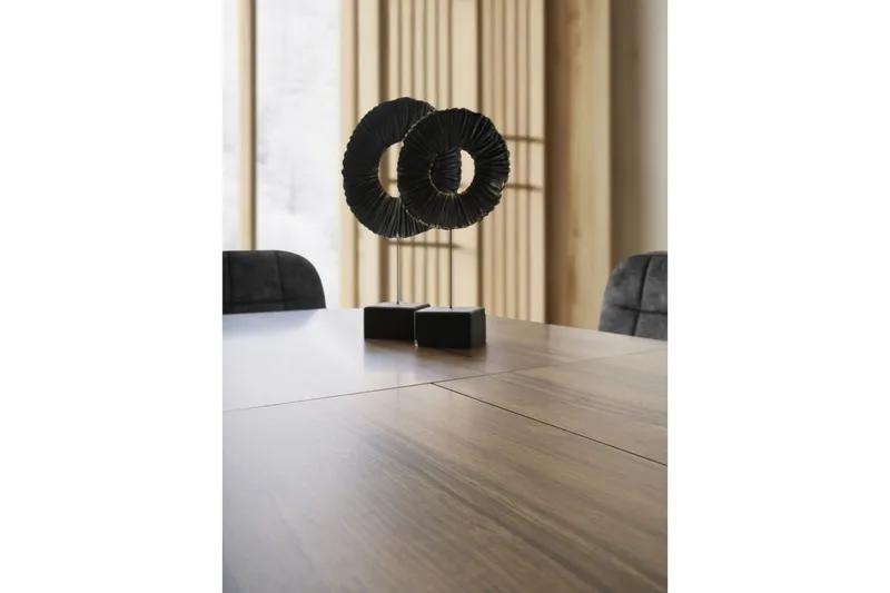 Pradera Spisebord 175 cm Rektangulær - Valnøtt/Hvit - Møbler - Bord - Spisebord & kjøkkenbord