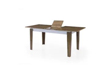 Pradera Spisebord 175 cm Rektangulær - Valnøtt/Hvit - Møbler - Bord - Spisebord & kjøkkenbord