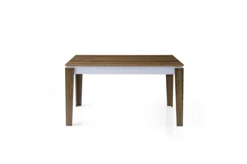 Pradera Spisebord 175 cm Rektangulær - Valnøtt/Hvit - Møbler - Bord - Spisebord & kjøkkenbord