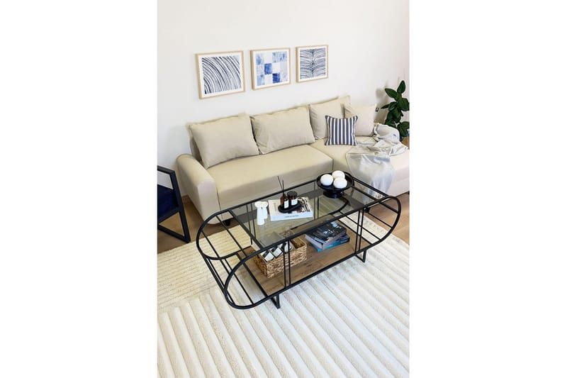 Quorinor Stuebord 145 cm - Natur - Møbler - Bord - Sofabord & salongbord