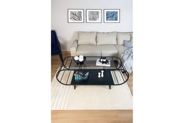 Quorinor Stuebord 145 cm - Sort - Møbler - Bord - Sofabord & salongbord