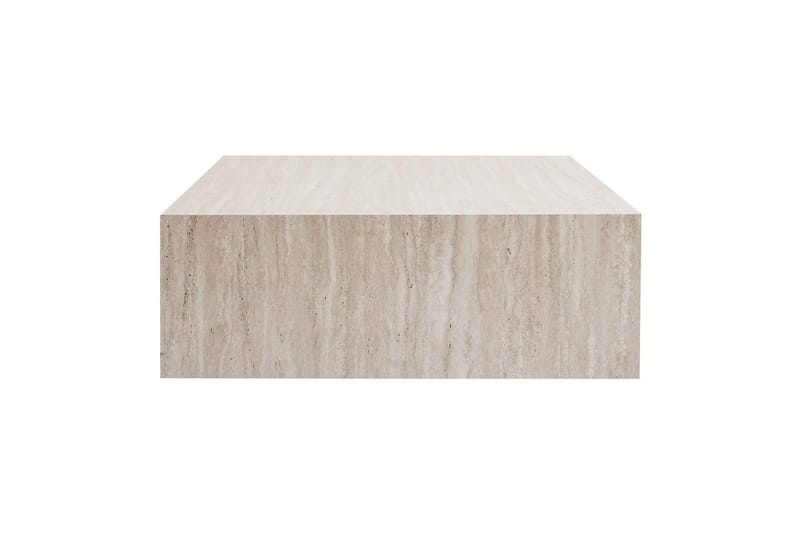 Rambabu Sofabord 90 cm - Gul/Brun - Møbler - Bord - Sofabord & salongbord