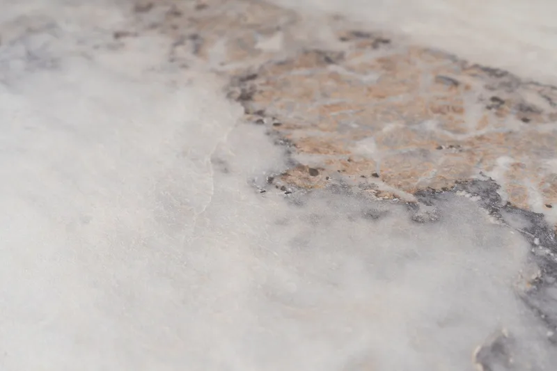 Rambabu Sofabord 90 cm - Hvit Marmor - Møbler - Bord - Marmorbord