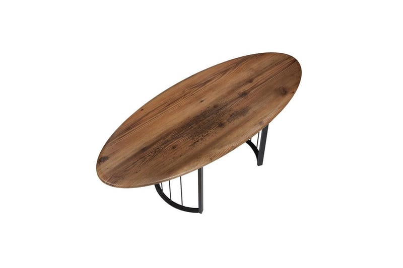 Ranko Sofabord 118 cm - Brun/Svart - Møbler - Bord - Sofabord & salongbord