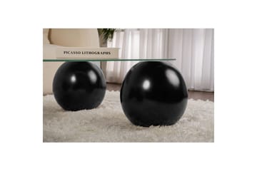 Ranni Sofabord 118 cm - Svart/Hvit - Møbler - Bord - Sofabord & salongbord