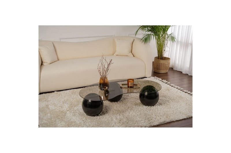 Ranni Sofabord 120 cm - Bronse/Svart - Møbler - Bord - Sofabord & salongbord