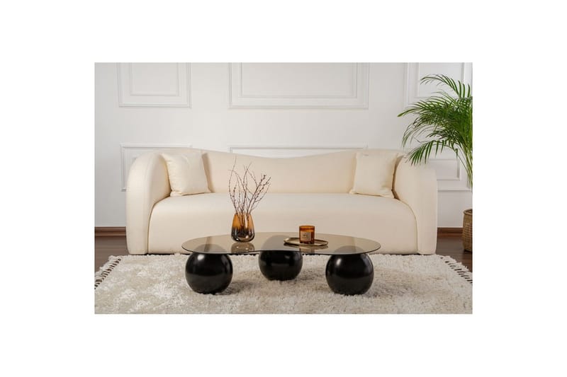 Ranni Sofabord 120 cm - Bronse/Svart - Møbler - Bord - Sofabord & salongbord