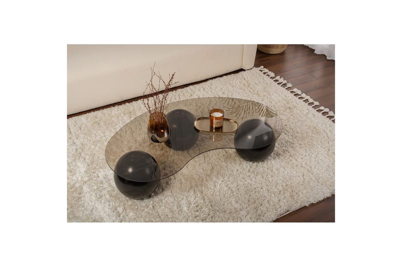 Ranni Sofabord 120 cm - Bronse/Svart - Møbler - Bord - Sofabord & salongbord