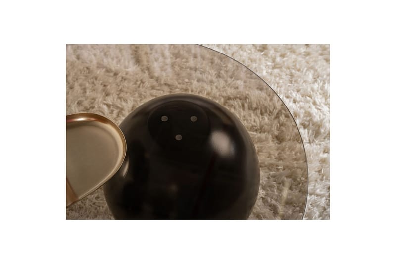 Ranni Sofabord 120 cm - Bronse/Svart - Møbler - Bord - Sofabord & salongbord