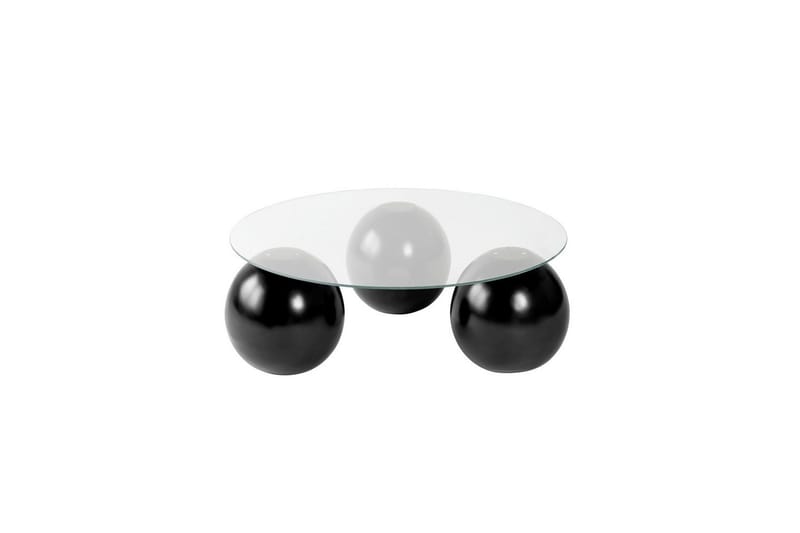 Ranni Sofabord 85 cm - Svart/Sølv - Møbler - Bord - Sofabord & salongbord