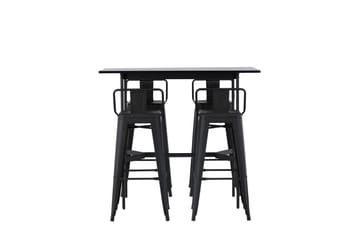 Rax Barbord 60x120 cm - Sort - Møbler - Bord - Barbord & ståbord