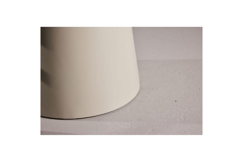 Rektangulært spisebord Lanzi - Hvit - Møbler - Bord - Spisebord & kjøkkenbord