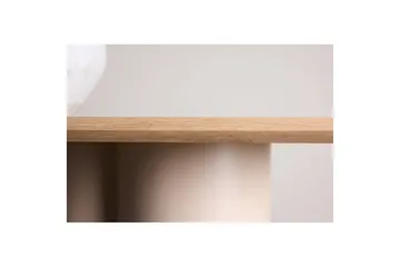 Rektangulært spisebord Olivia - Beige, 210x100x75 - Møbler - Bord - Spisebord & kjøkkenbord