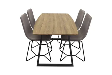 Rektangulært spisestuesett Inca, X - Møbler - Bord - Spisegruppe