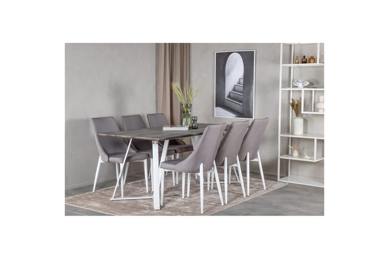 Rektangulært spisestuesett Marina, Leone - Møbler - Bord - Spisegruppe