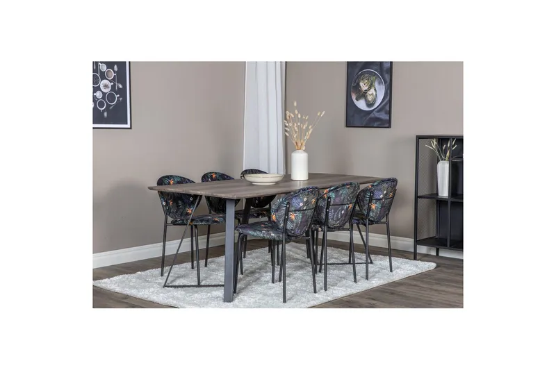 Rektangulært spisestuesett Marina, Vault - Møbler - Bord - Spisegruppe