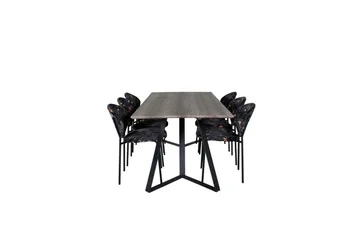 Rektangulært spisestuesett Marina, Vault - Møbler - Bord - Spisegruppe