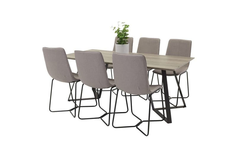 Rektangulært spisestuesett Marina, X