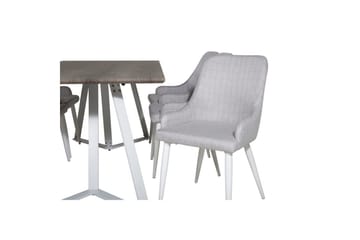 Rektangulært spisestuesett Marina, Plaza - Møbler - Bord - Spisegruppe