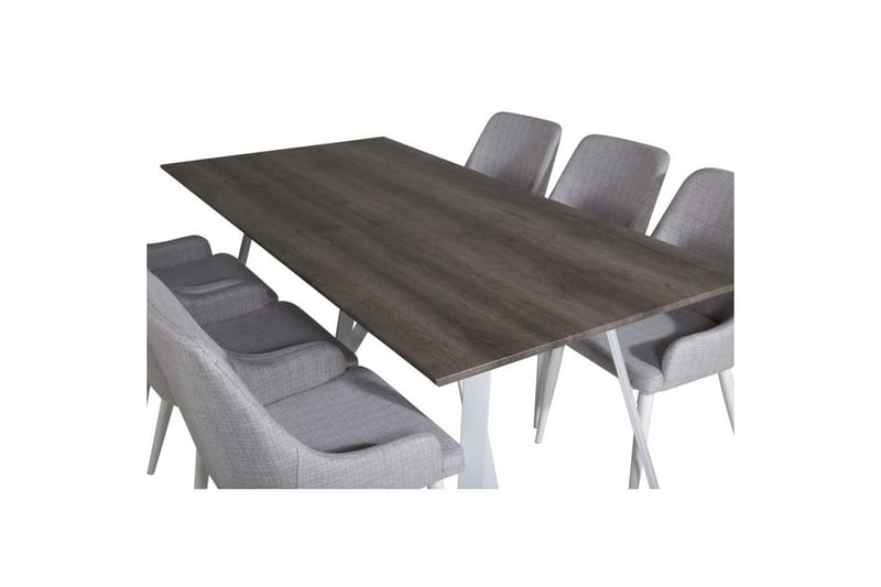 Rektangulært spisestuesett Marina, Plaza - Møbler - Bord - Spisegruppe