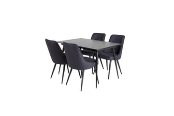 Rektangulært spisestuesett Silar, Velvet Deluxe - Møbler - Bord - Spisegruppe