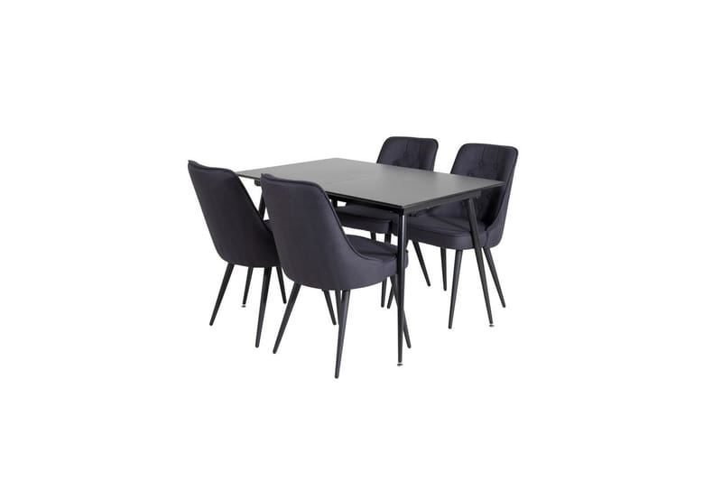 Rektangulært spisestuesett Silar, Velvet Deluxe