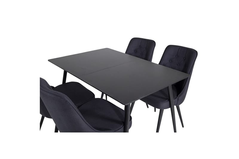 Rektangulært spisestuesett Silar, Velvet Deluxe - Møbler - Bord - Spisegruppe