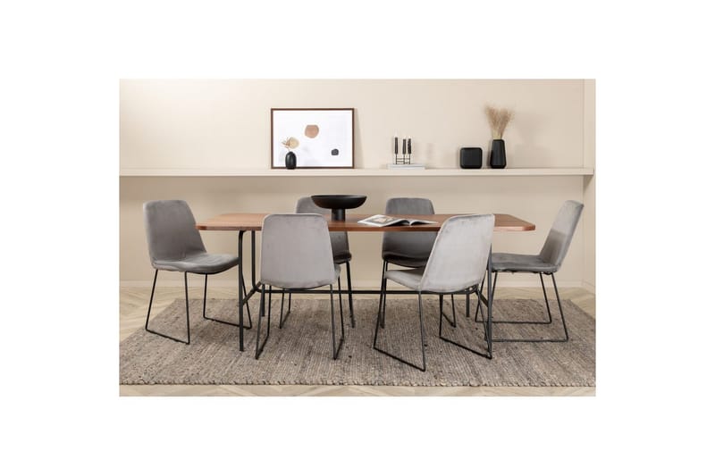 Rektangulært spisestuesett Uno, Muce - Møbler - Bord - Spisegruppe