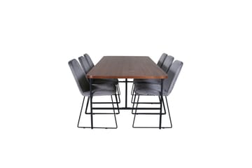 Rektangulært spisestuesett Uno, Muce - Møbler - Bord - Spisegruppe