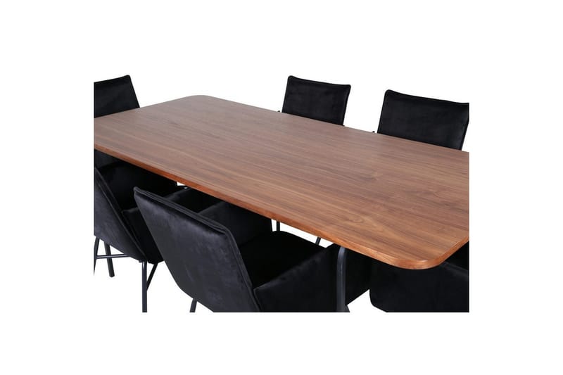Rektangulært spisestuesett Uno, Petra - Møbler - Bord - Spisegruppe