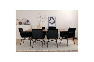 Rektangulært spisestuesett Uno, Petra - Møbler - Bord - Spisegruppe