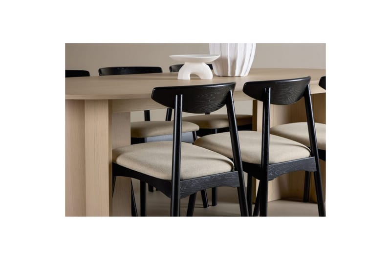 Rektangulært spisestuesett Ven, Tyresö - Beige - Møbler - Bord - Spisegruppe