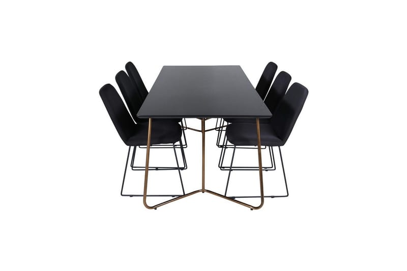 Rektangulært spisestuesett Petra, Muce - Møbler - Bord - Spisegruppe