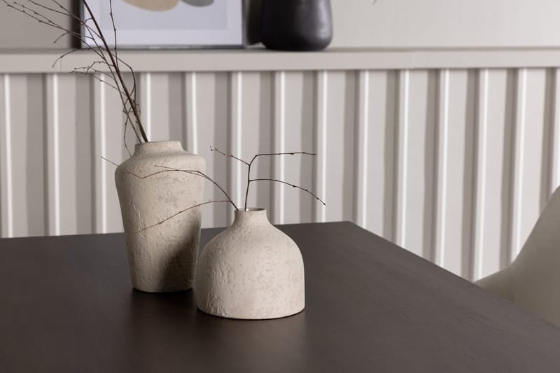 Rektangulär matgrupp Venture Home Beige Mörkbrun 4st - Møbler - Bord - Spisegruppe